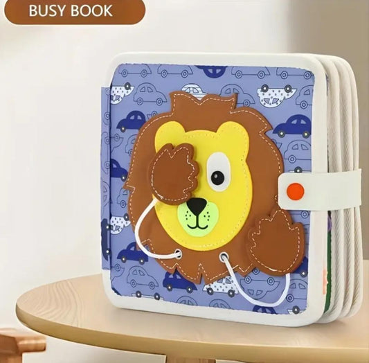 Livre d'Éveil en Tissu | Jouet Montessori pour Bébé garçon